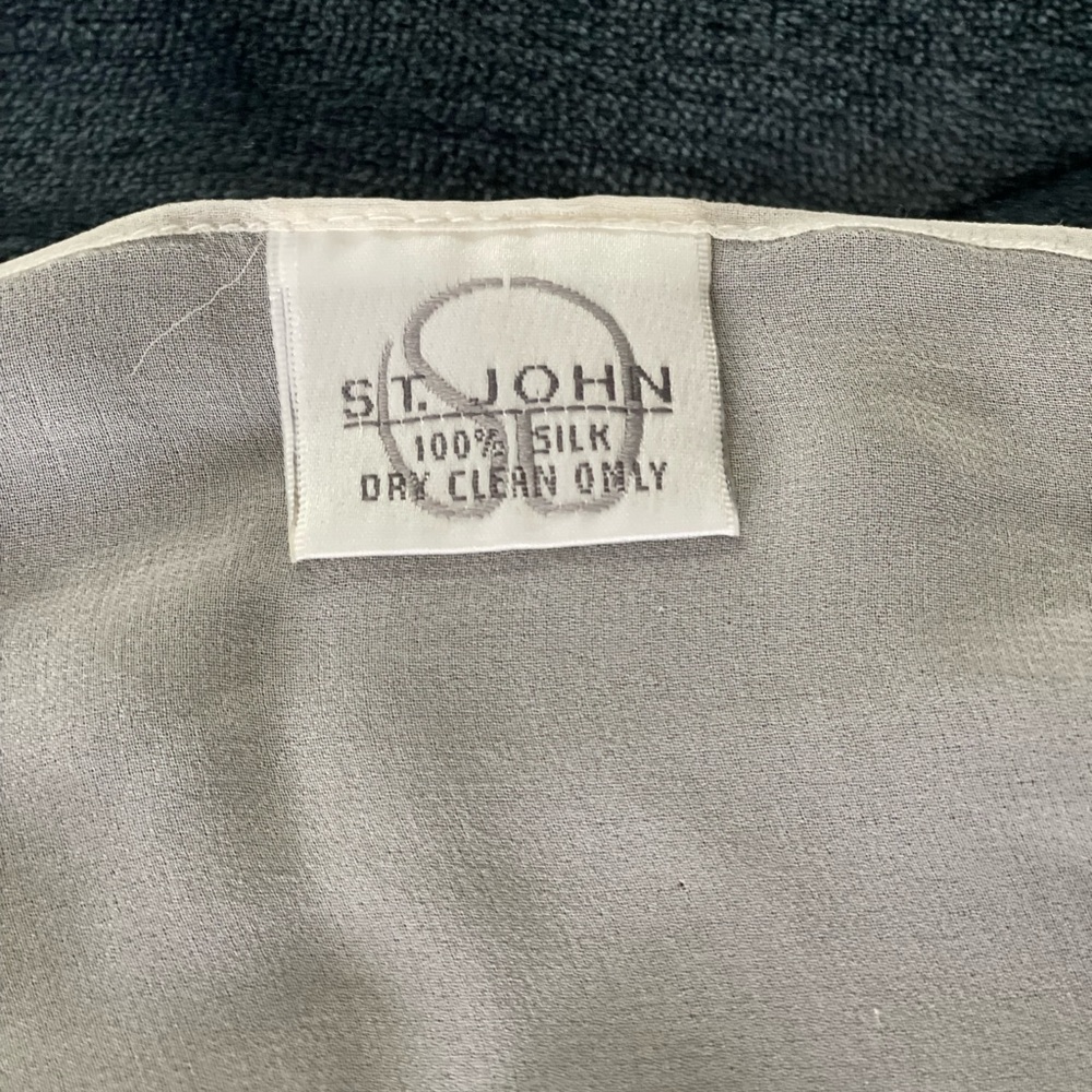 St. John Accessories | St. John Scarf | Color: White